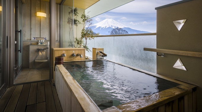 【露天風呂付客室】お部屋に温泉がある贅沢・ゆらく山彦亭・基本プラン